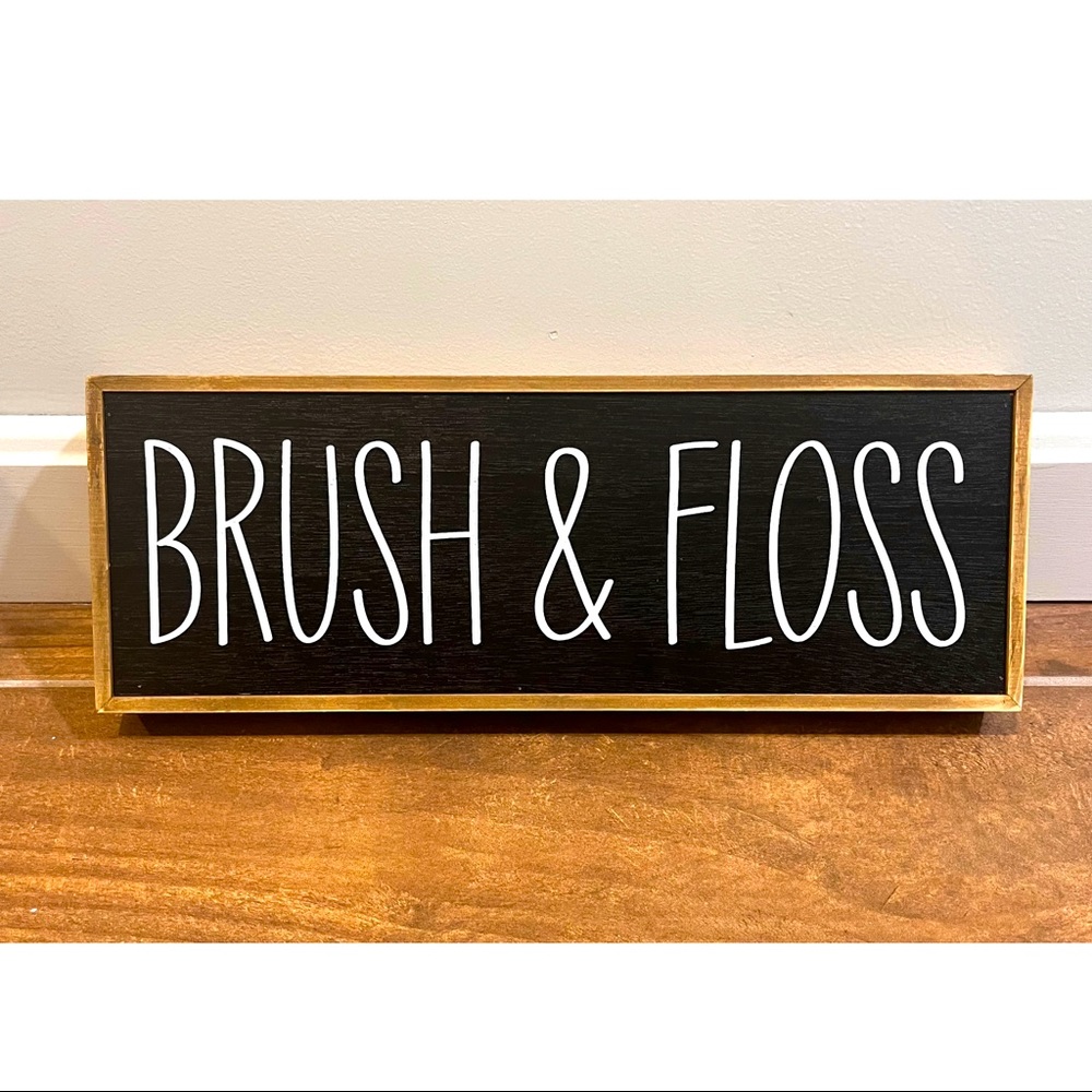 New Bathroom Farmhouse Sign